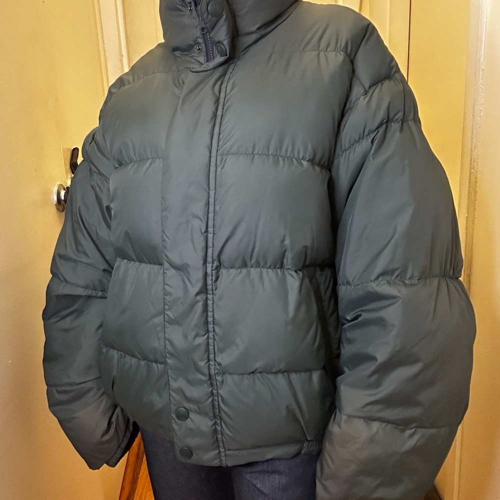 Nautica Men's Dark Green Puffer Jacket